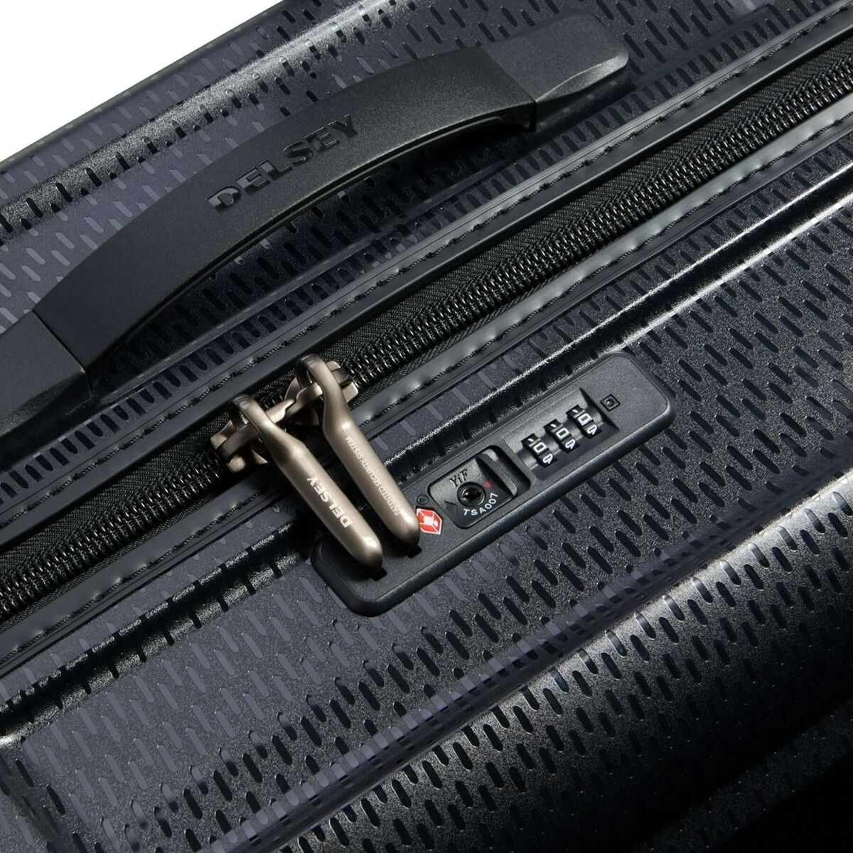 Koffer für die Kabine Delsey Turenne Schwarz 55 x 25 x 35 cm