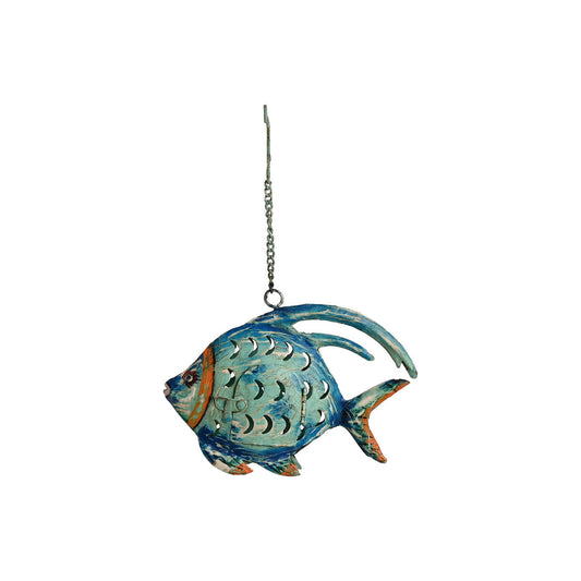 Deko-Figur Home ESPRIT Fisch Mediterraner 19 x 4 x 13 cm