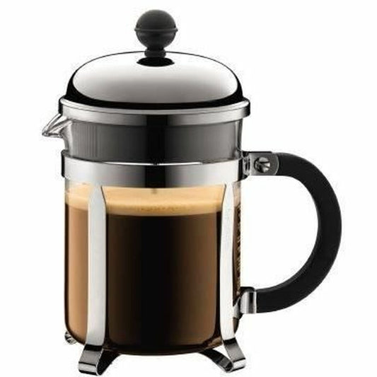 Kolben-Kaffeemaschine Bodum Chambord Edelstahl 500 ml