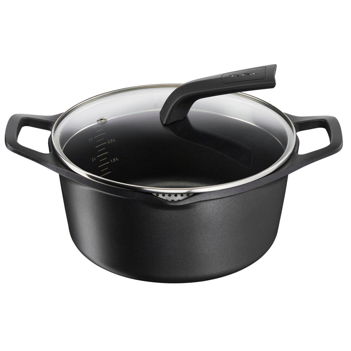 Ofenpfanne Tefal E2494644 Schwarz Geschmiedetes Aluminium rund Ø 24 cm