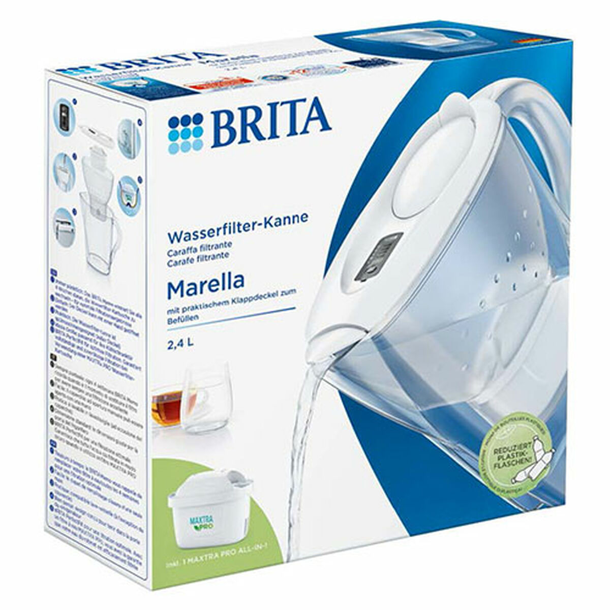 Filter-Karaffe Brita Maxtra Pro Durchsichtig 2,4 L 1,4 L