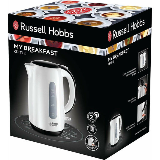 Wasserkocher Russell Hobbs 25070-70 Weiß Schwarz Kunststoff 2200 W 1,7 L