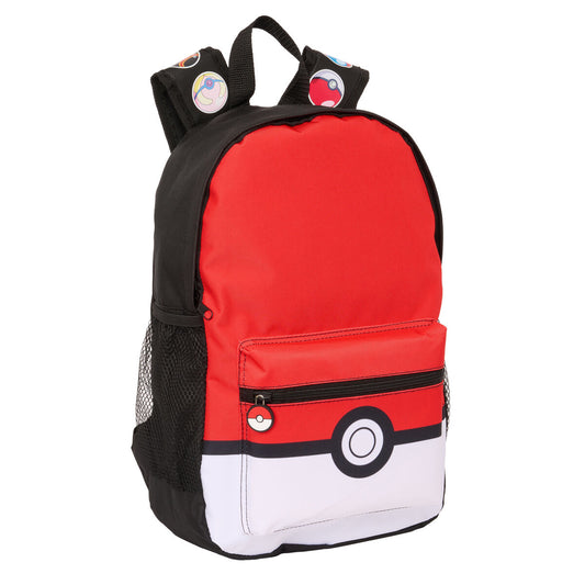 Schulrucksack Pokémon Schwarz Rot 28 x 40 x 12 cm