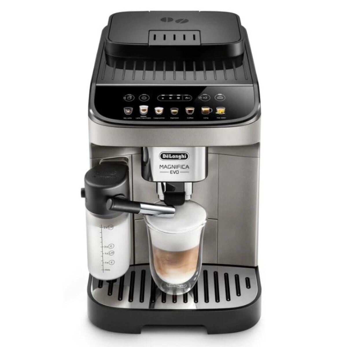Superautomatische Kaffeemaschine DeLonghi ECAM 290.81.TB Schwarz Titan 1450 W 15 bar 1,8 L