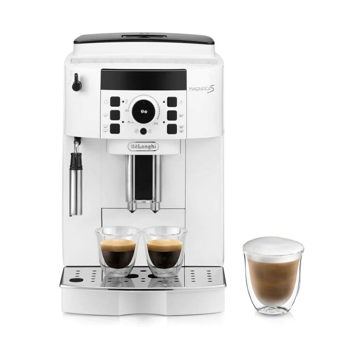 Superautomatische Kaffeemaschine DeLonghi ECAM 21.117 W Weiß 1450 W 15 bar 2 Kopper 1,8 L