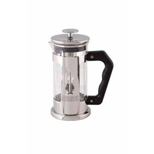 Italienische Kaffeemaschine Bialetti Braun Bunt Silberfarben Glas Aluminium Stahl 350 ml