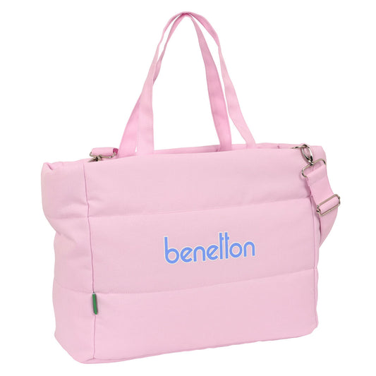 Laptoptasche Benetton Pink Hellrosa (54 x 31 x 17 cm)