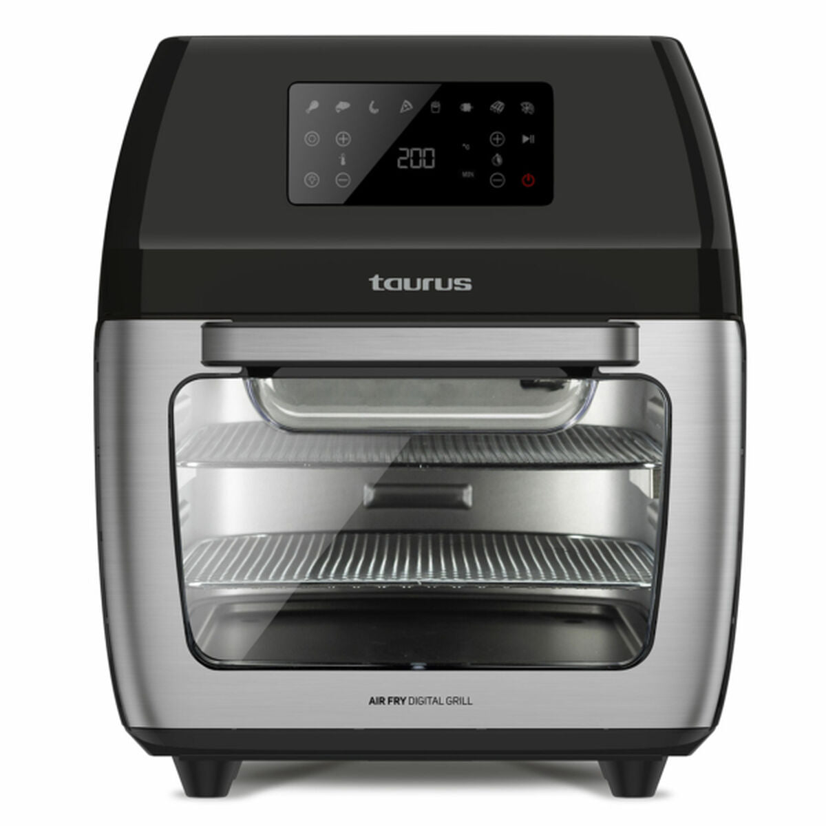 Heißluftfritteuse Taurus DIGITAL12C Schwarz 1300 W 12 L