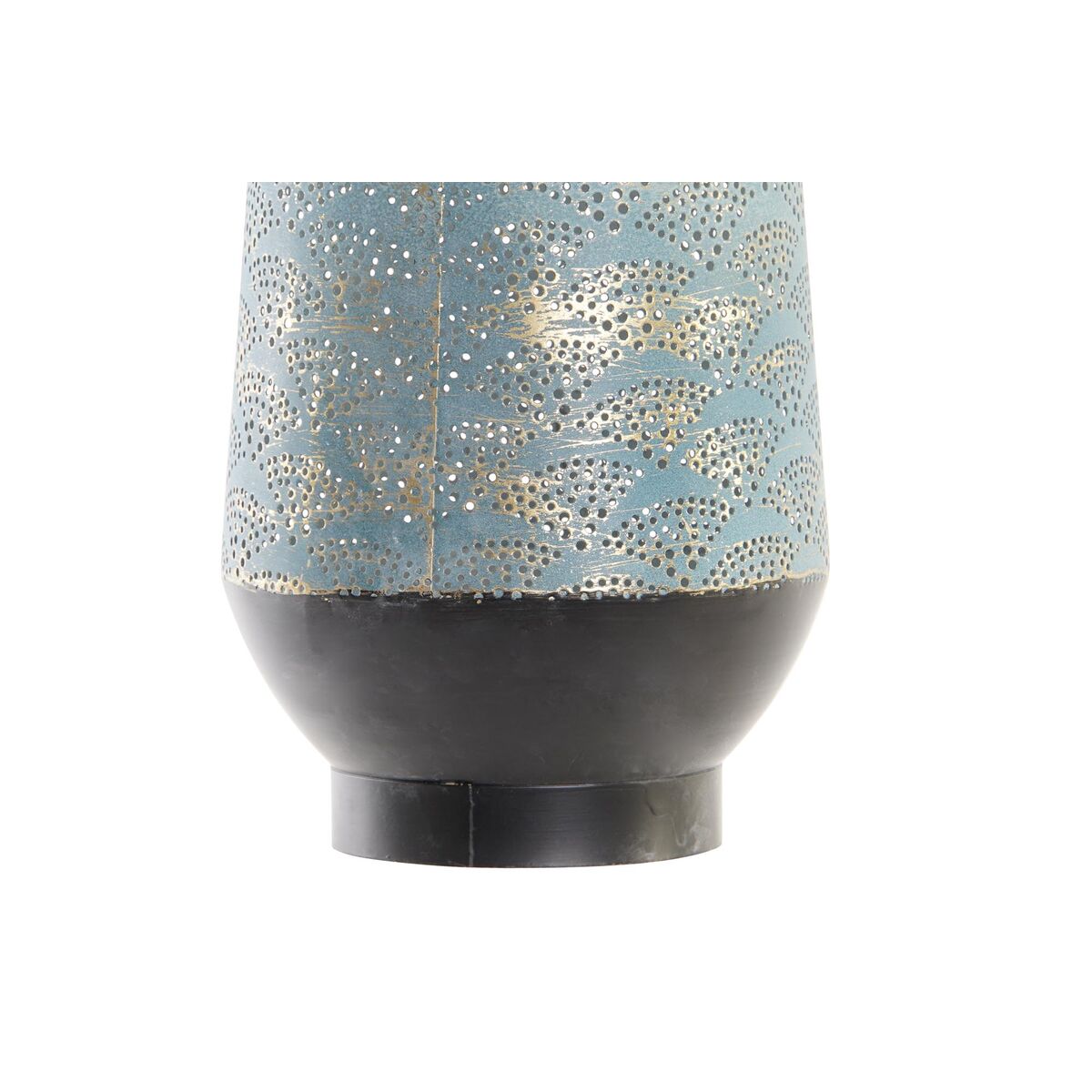 Vase DKD Home Decor Metall Dreifarbig Araber (19 x 19 x 56 cm)