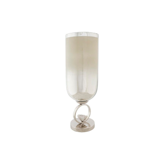 Vase DKD Home Decor Champagner Kristall Aluminium (15 x 15 x 44 cm)