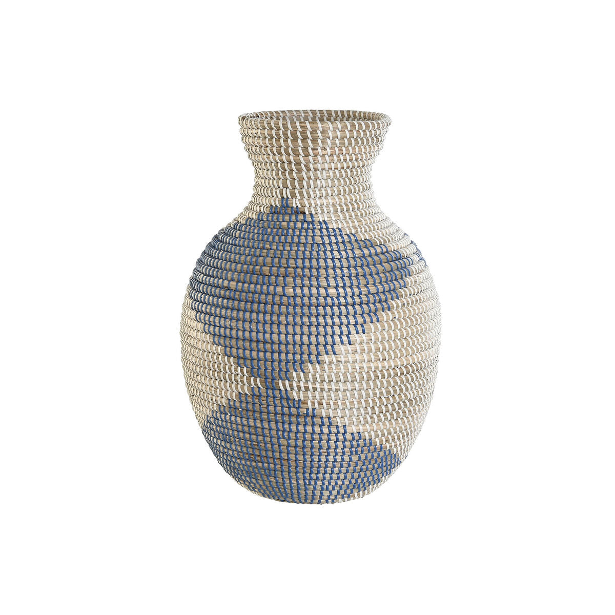 Vase DKD Home Decor Blau natürlich Mediterraner 31 x 31 x 50 cm