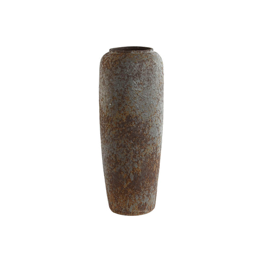 Vase Home ESPRIT Braun Grau aus Keramik Antiker Finish 20 x 20 x 51 cm