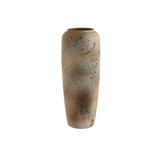 Vase Home ESPRIT Weiß Braun aus Keramik Antiker Finish 20 x 20 x 50,5 cm