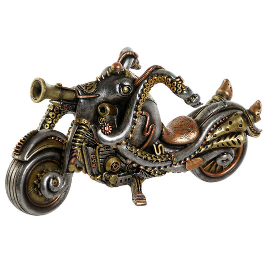 Deko-Figur Home ESPRIT Grau Bunt Motorrad 30 x 11 x 14 cm
