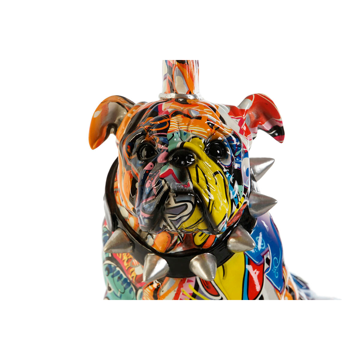Deko-Figur Home ESPRIT Bunt Hund 17 x 25 x 27 cm