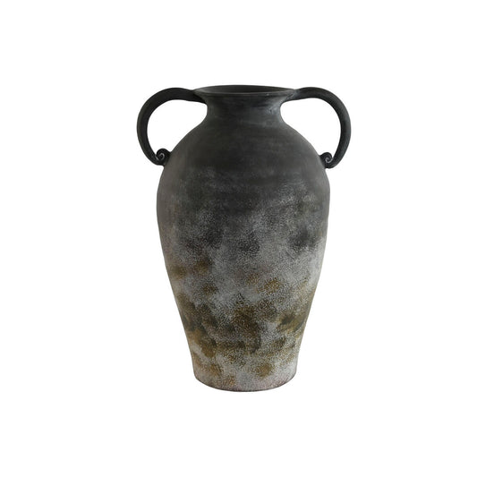 Vase Home ESPRIT Grau Dunkelgrau Terrakotta Orientalisch 31 x 26 x 48 cm