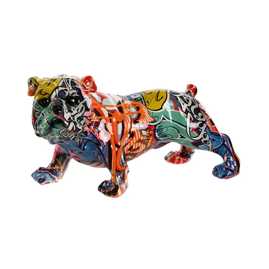 Deko-Figur Home ESPRIT Bunt Hund 25,5 x 12 x 13,5 cm