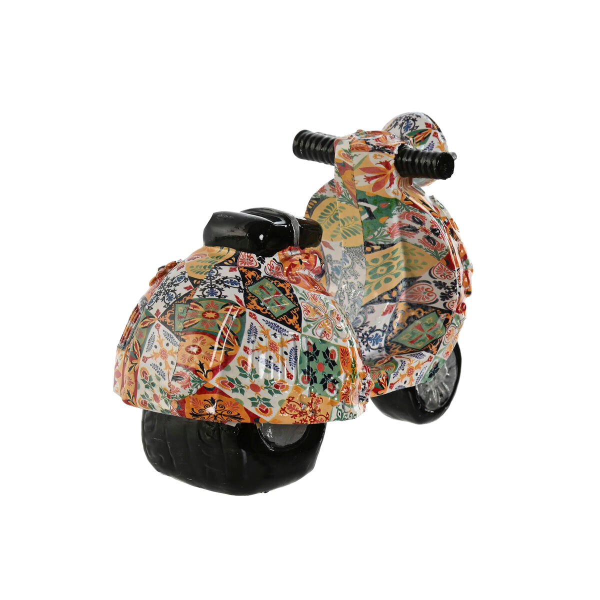 Deko-Figur Home ESPRIT Bunt Mediterraner scooter 14 x 8 x 11 cm (2 Stück)