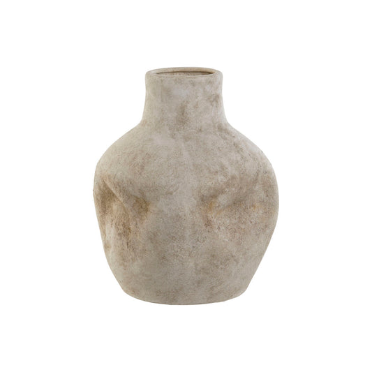 Vase Home ESPRIT Braun aus Keramik Orientalisch Antiker Finish 20 x 20 x 31 cm
