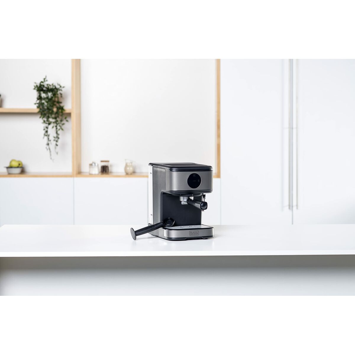 Superautomatische Kaffeemaschine Black & Decker BXCO850E Schwarz Silberfarben 850 W 20 bar 1,2 L 2 Kopper