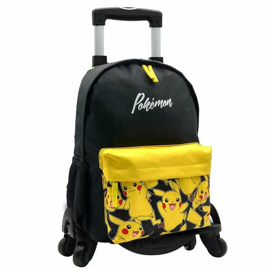 Schulrucksack mit Rädern Pokémon Pikachu 42 x 31 x 13,5 cm