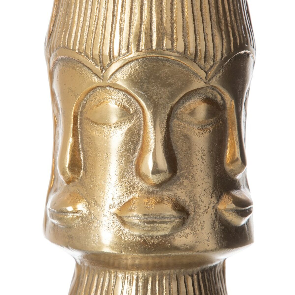 Vase Gold Metall 15 x 15 x 46 cm
