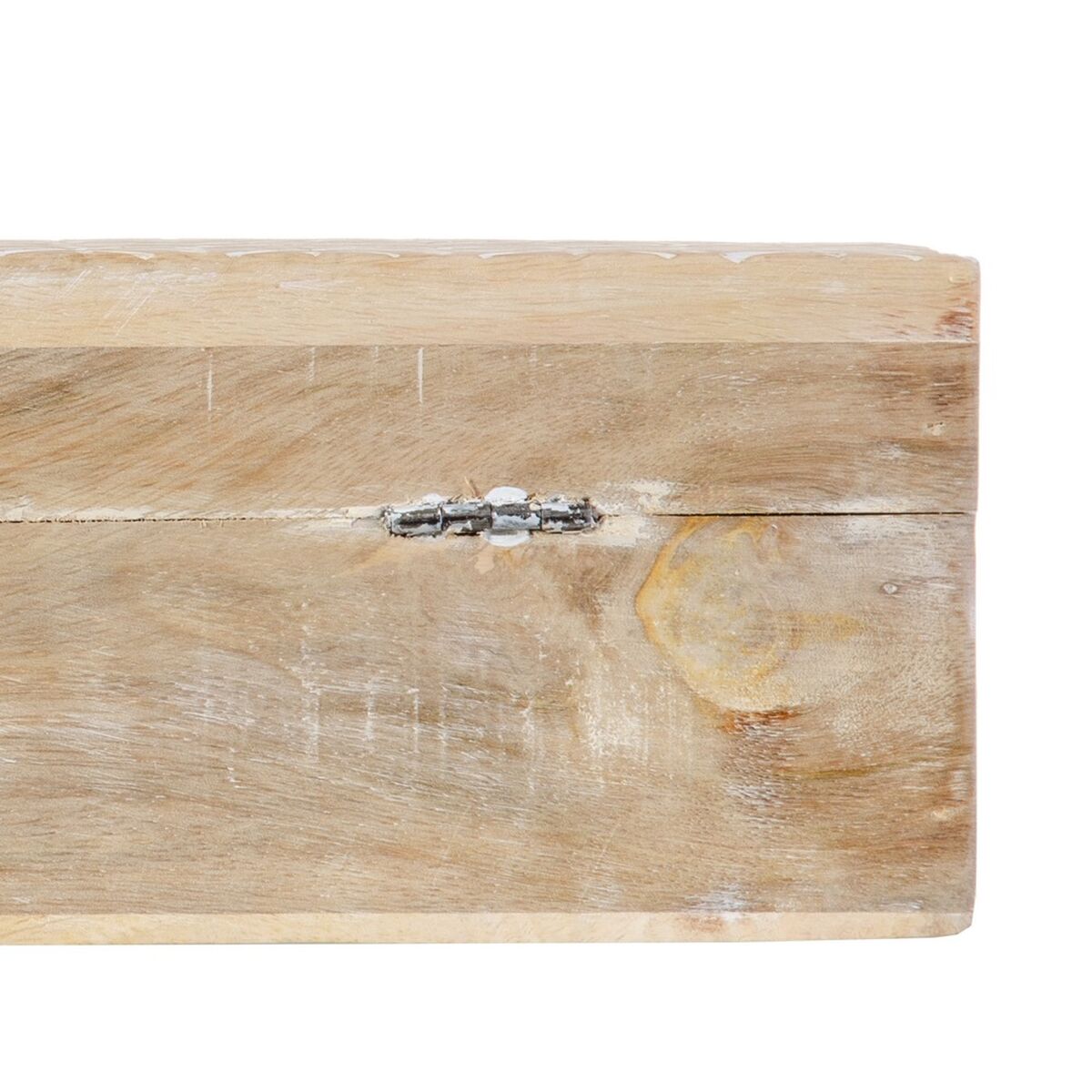 Dekorative Box 26,6 x 11 x 8,5 cm Mango-Holz (2 Stück)