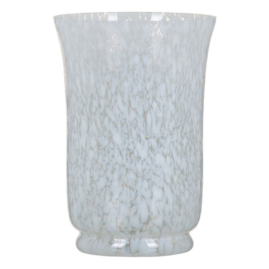 Vase Kristall Weiß 15 x 15 x 22 cm