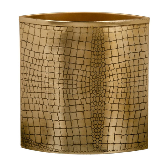 Vase Gold Metall 24 x 9 x 24 cm