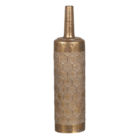 Vase Gold Eisen 20,5 x 15 x 85 cm
