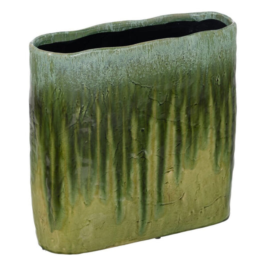 Vase grün aus Keramik 43 x 16 x 41,5 cm