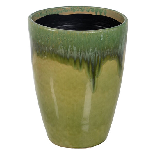 Vase grün aus Keramik 41,5 x 41,5 x 53,5 cm