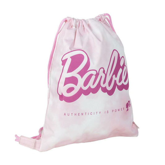 Rucksacktasche mit Bändern Barbie Rosa 30 x 39 cm