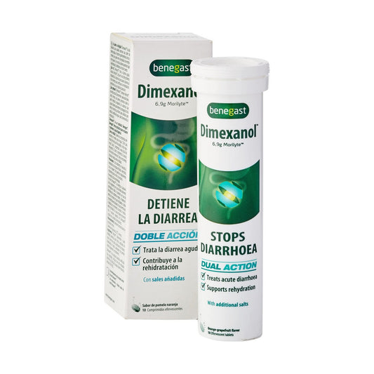 Tabletten Benegast Dimexanol 2-in-1 Diarrhöe Dehydrierung (10 Tabletten)