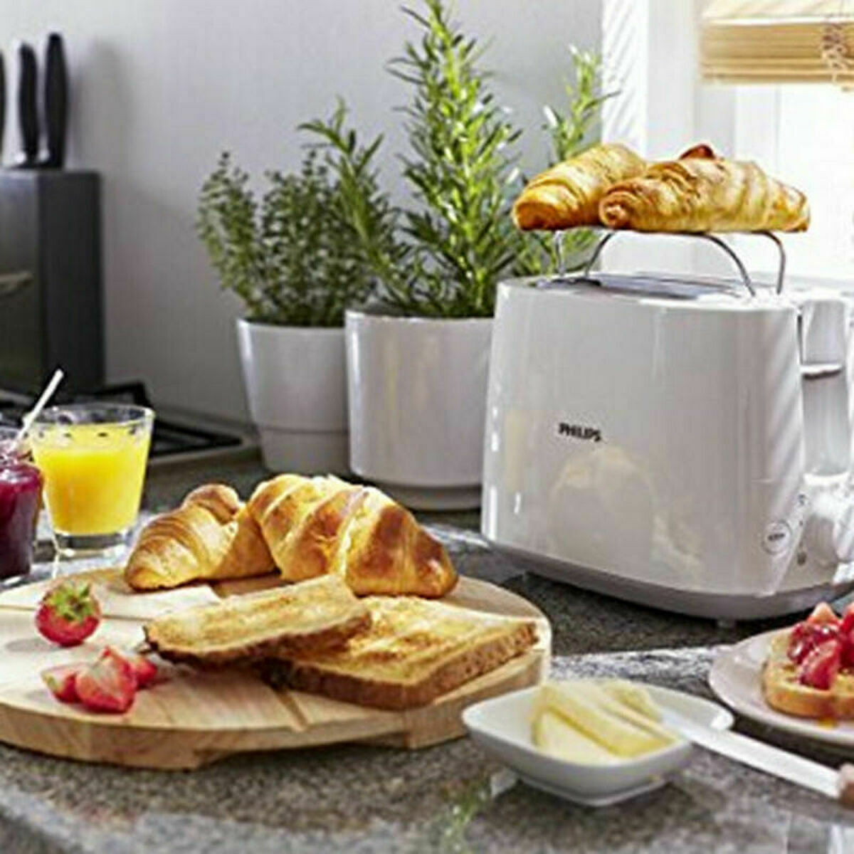Toaster Philips Tostadora HD2581/00 2x 850 W