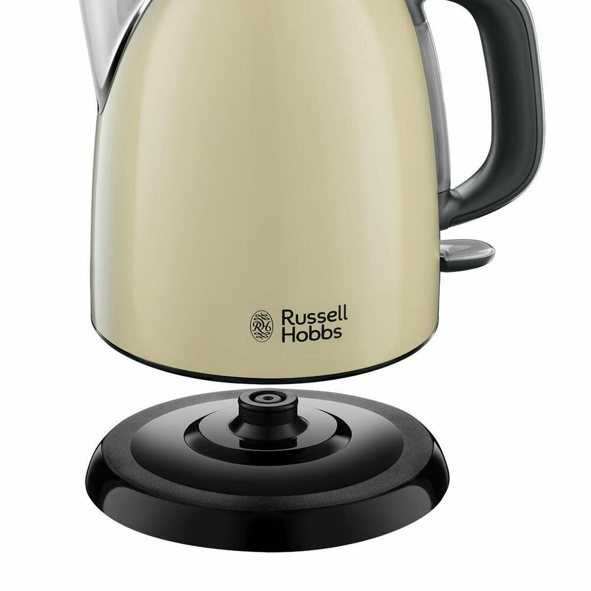 Elektrischer Wasserkocher mit LED-Licht Russell Hobbs 24994-70 Creme 2400 W (1 L)