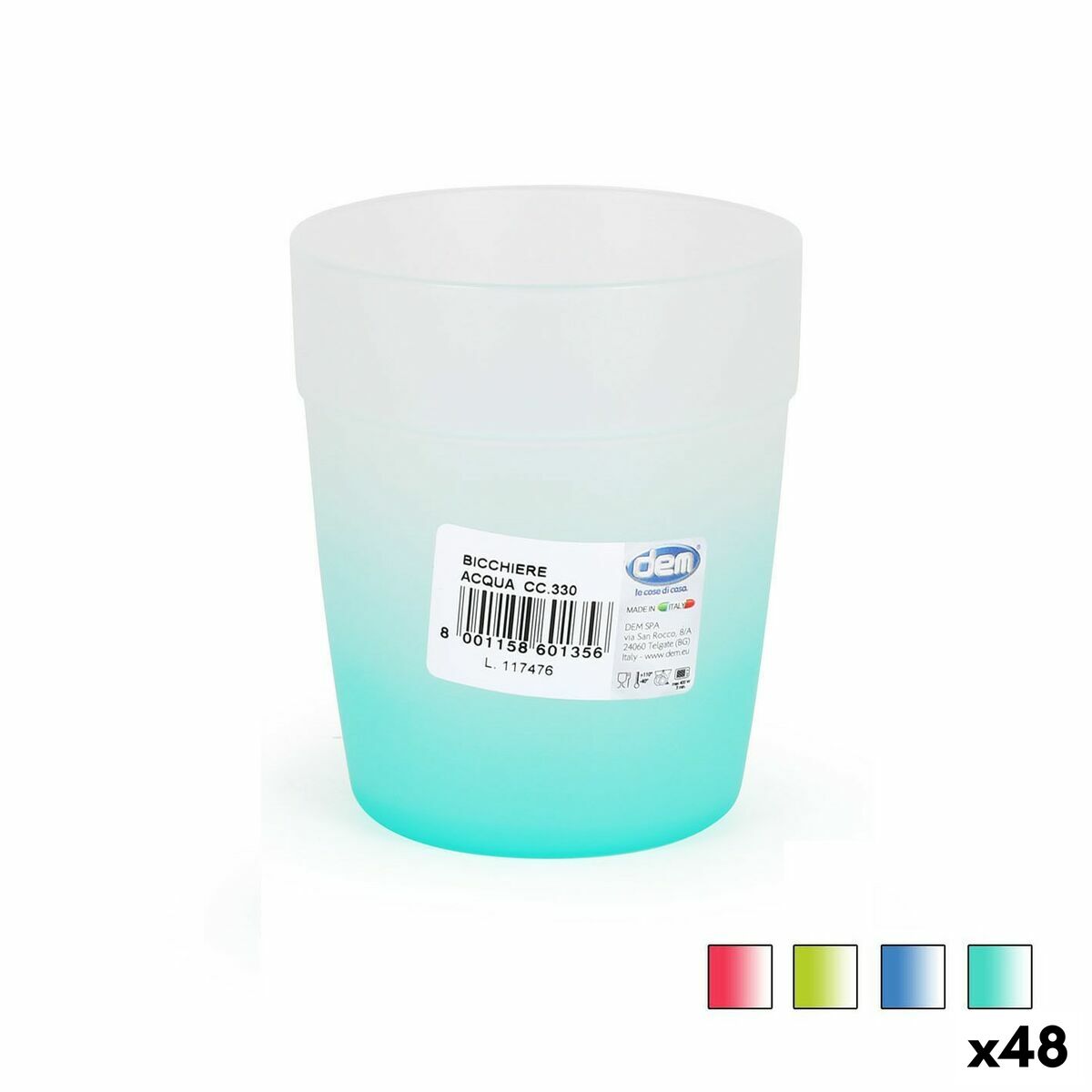 Trinkglas Dem Cristalway 330 ml (48 Stück)