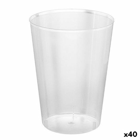 Mehrweg-Gläser-Set Algon Durchsichtig Cider 40 Stück 500 ml (10 Stücke)