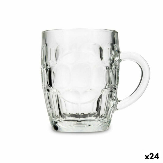 Bierkrug Luminarc Britania Durchsichtig Glas 560 ml (24 Stück)