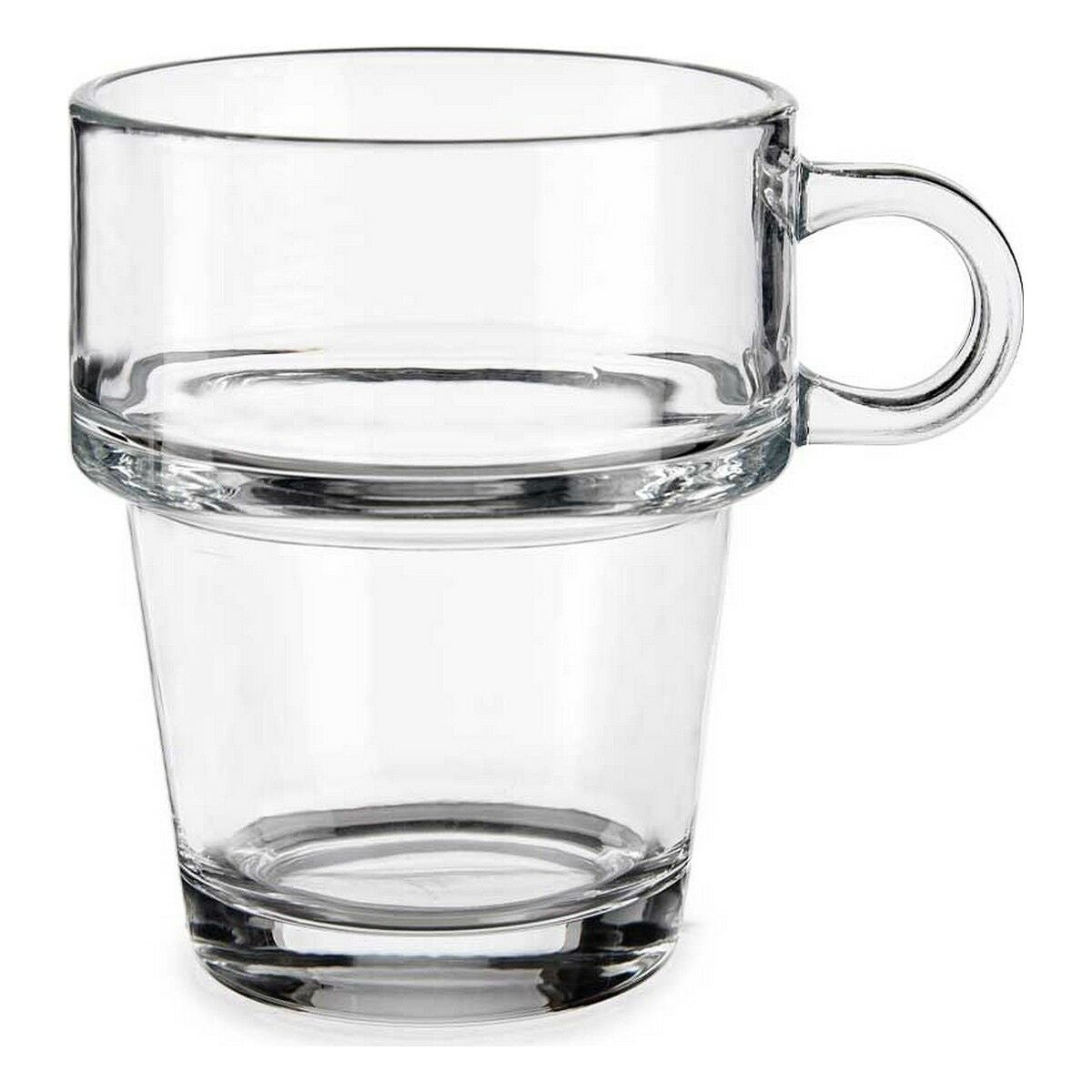 Kop Stapelbar Durchsichtig Glas 270 ml (24 Stück)