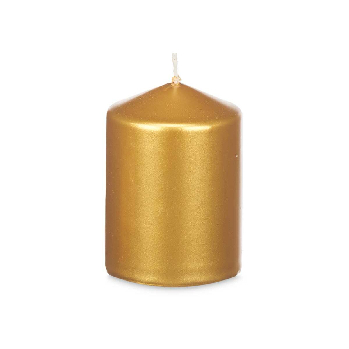 Kerze Gold 7 x 10 x 7 cm (24 Stück)