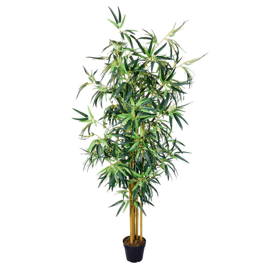 Dekorationspflanze Zement Stoff Bambus 150 cm